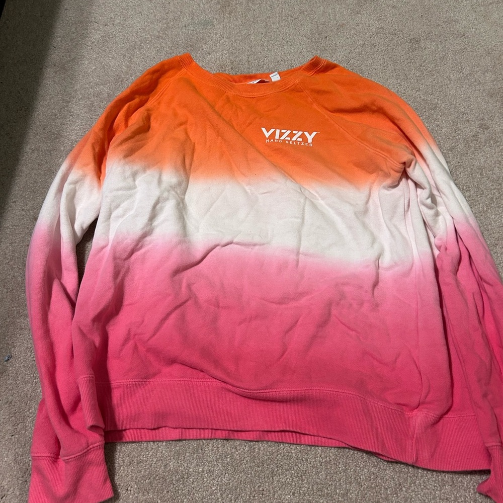 Vizzy Pink and Orange Sweatshirt
